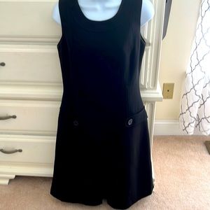 Calvin Klein black dress.